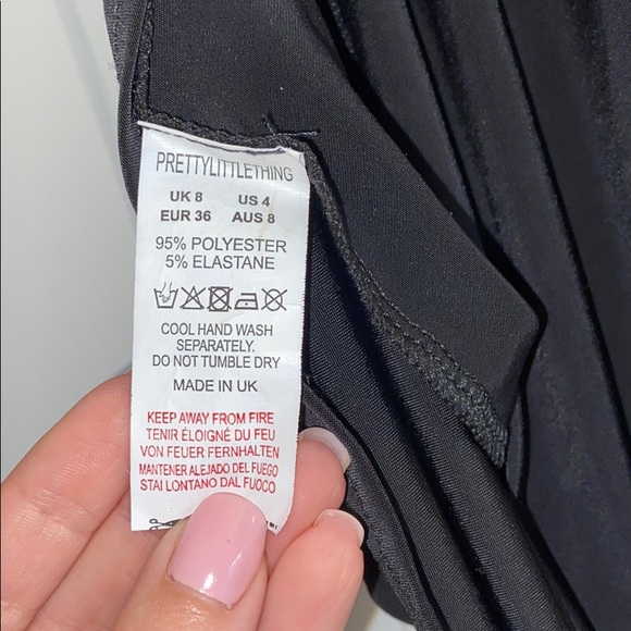 SEXY BLACK DRESS TOP - Picture 5 of 6